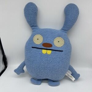 Pretty Ugly Uglydoll 2011 Brad Luck Blue 11" Plush Doll RARE PLUSH SOFT